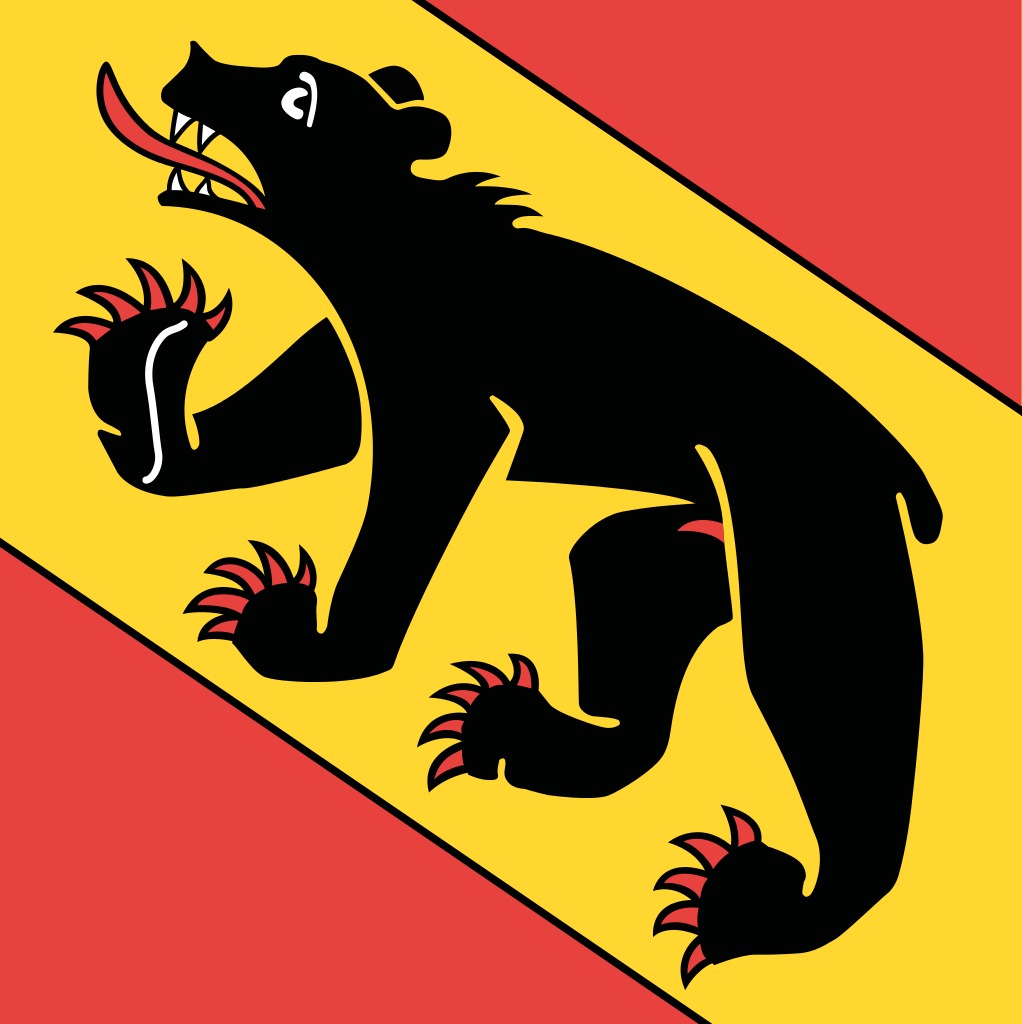 Berner Fahne, Flagge Bern